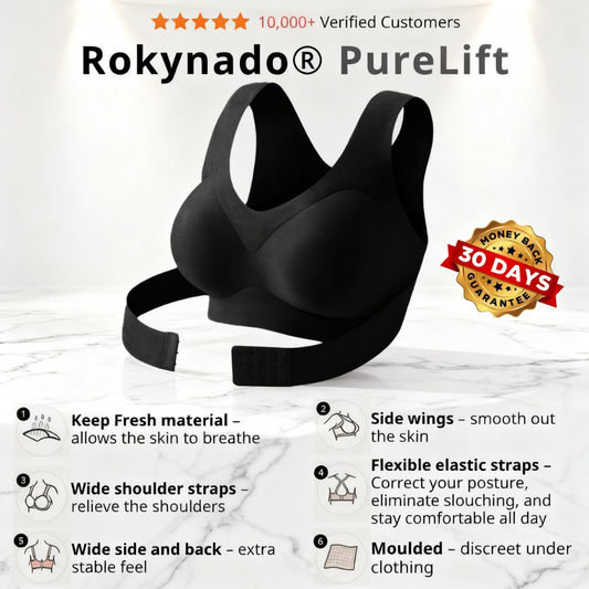 Wireless Posture Support Bra – Seamless Push Up Comfort