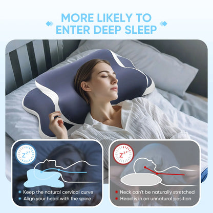 Rehabilitate Pillow™, Sleep Better & Wake Up Without Neck Pain
